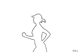 a runner Coloring Pages To Print